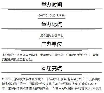 相约中国(漯河) 第十五届食品博览会