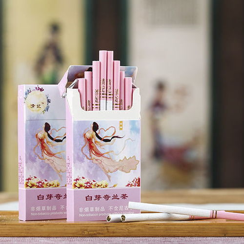 正品茶烟一条批发粗支细支戒烟神器替烟产品茶叶烟非烟草香烟包邮